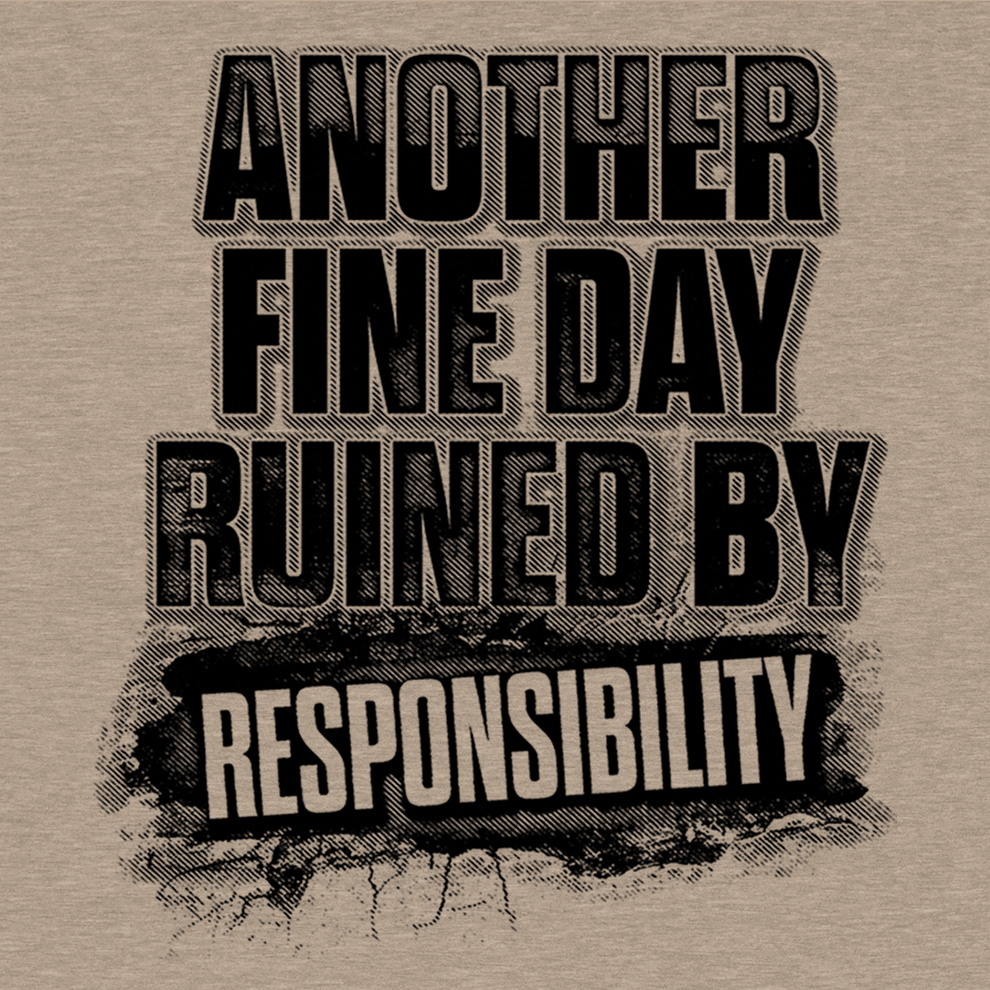 Responsibility - Safety Yellow T-Shirt