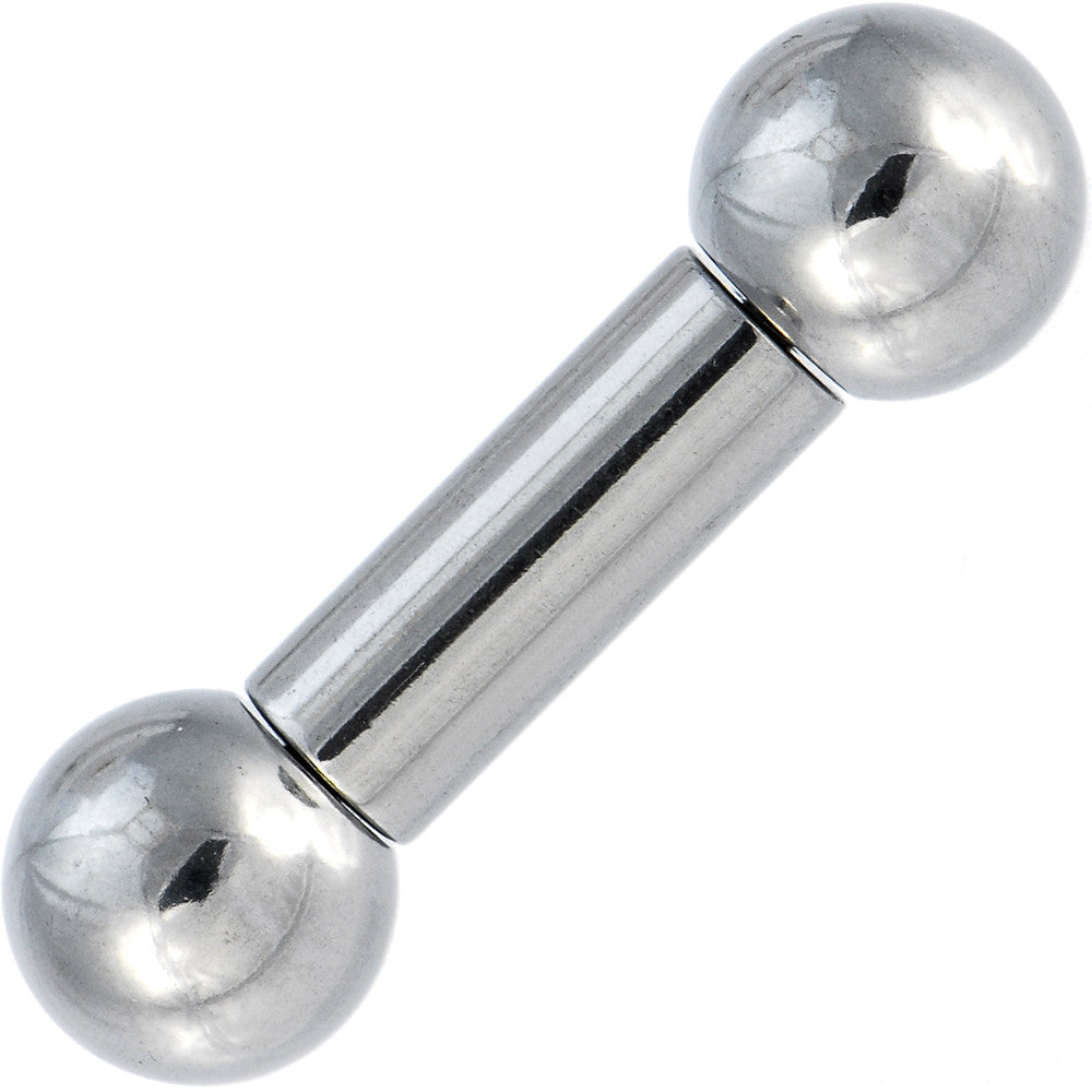 2G Straight Stainless Steel Barbell 5/8 10mm