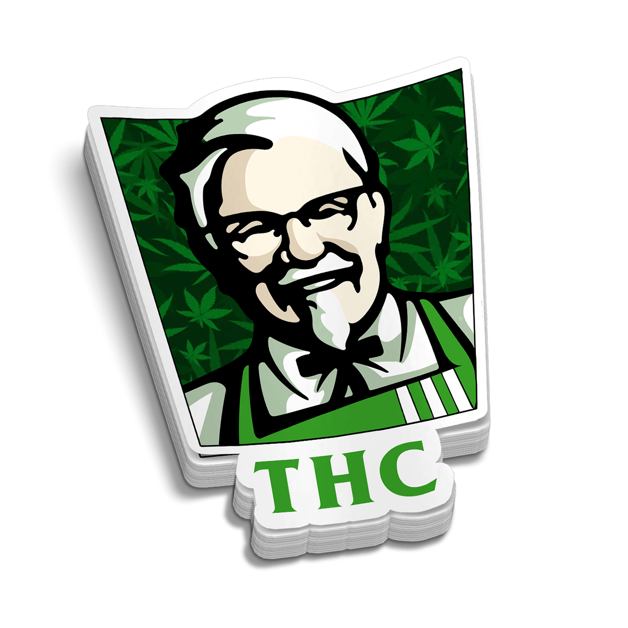 THC Hard Hat Decal
