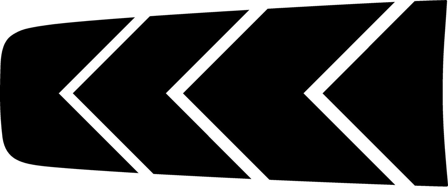 Hood "Chevron" Decal for 2011-2022 Jeep Grand Cherokee