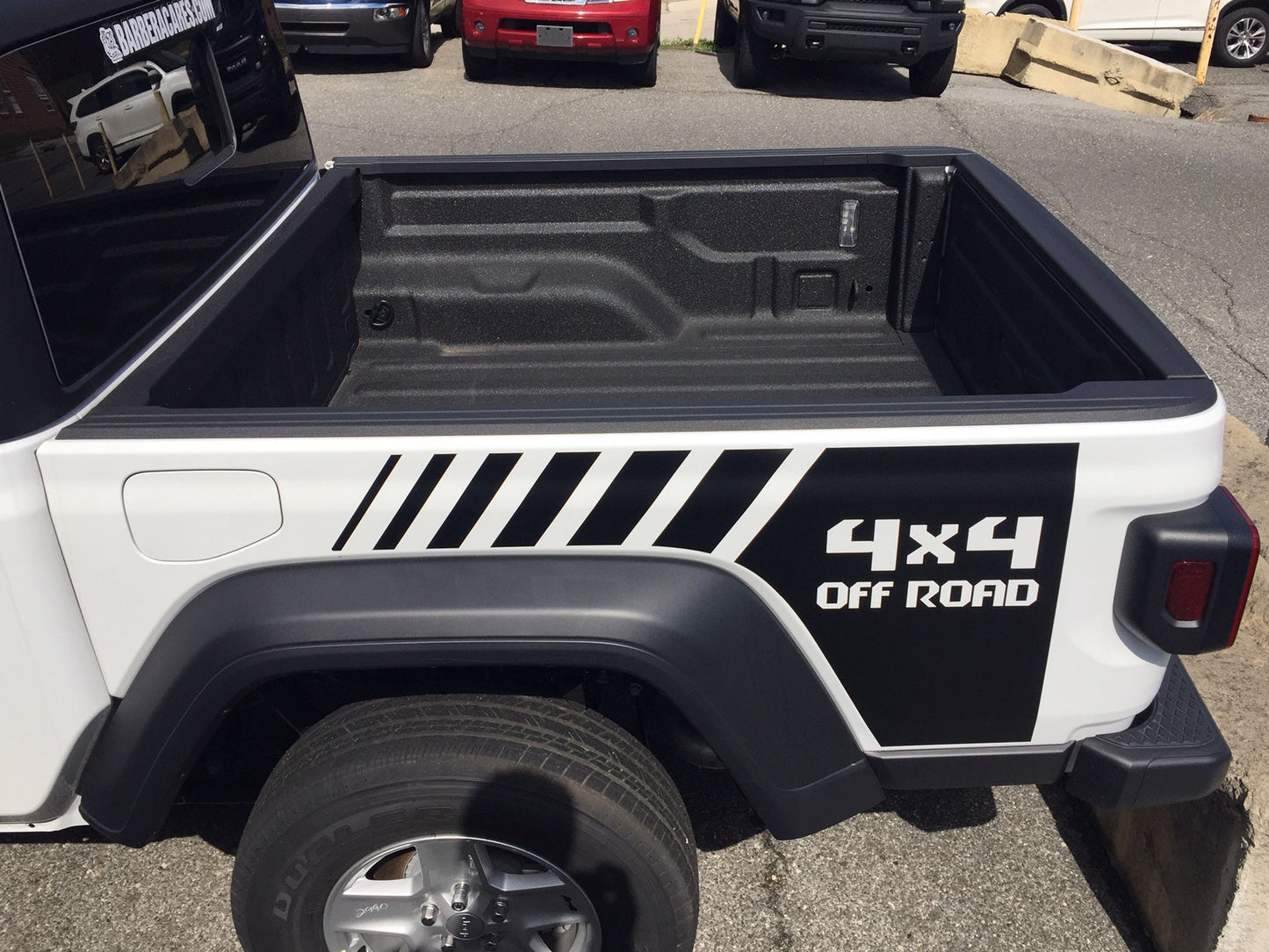 4x4 Off Road Quarter Stripe Decal Graphic for 2020-2021 Jeep Gladiator (x2)