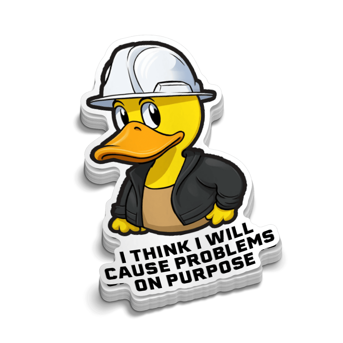 Cause Problems - Hard Hat Decal