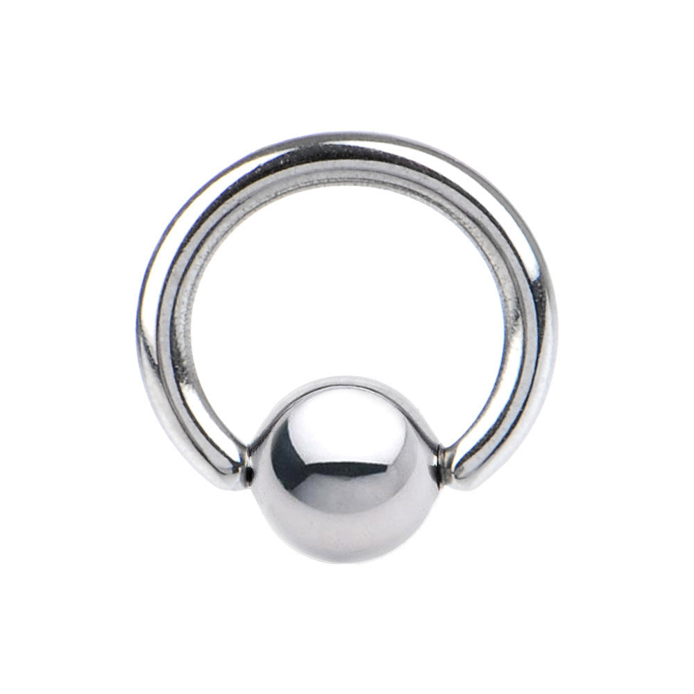 16G STEEL BCR Captive Ring - 5/16 5mm ball
