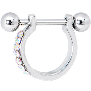 Aurora Gem Helix Cartilage Earring