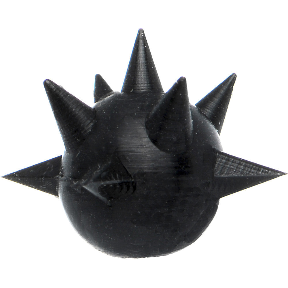 Black Silicone Spikey Sphere Add On