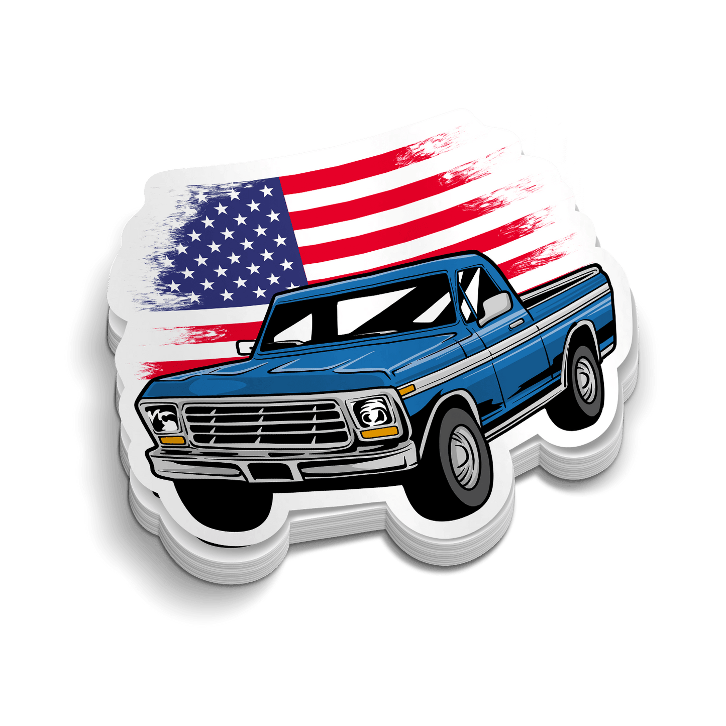USA Trucks - Hard Hat Decal