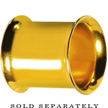 10G Gold Plated Double Flare Tunnel