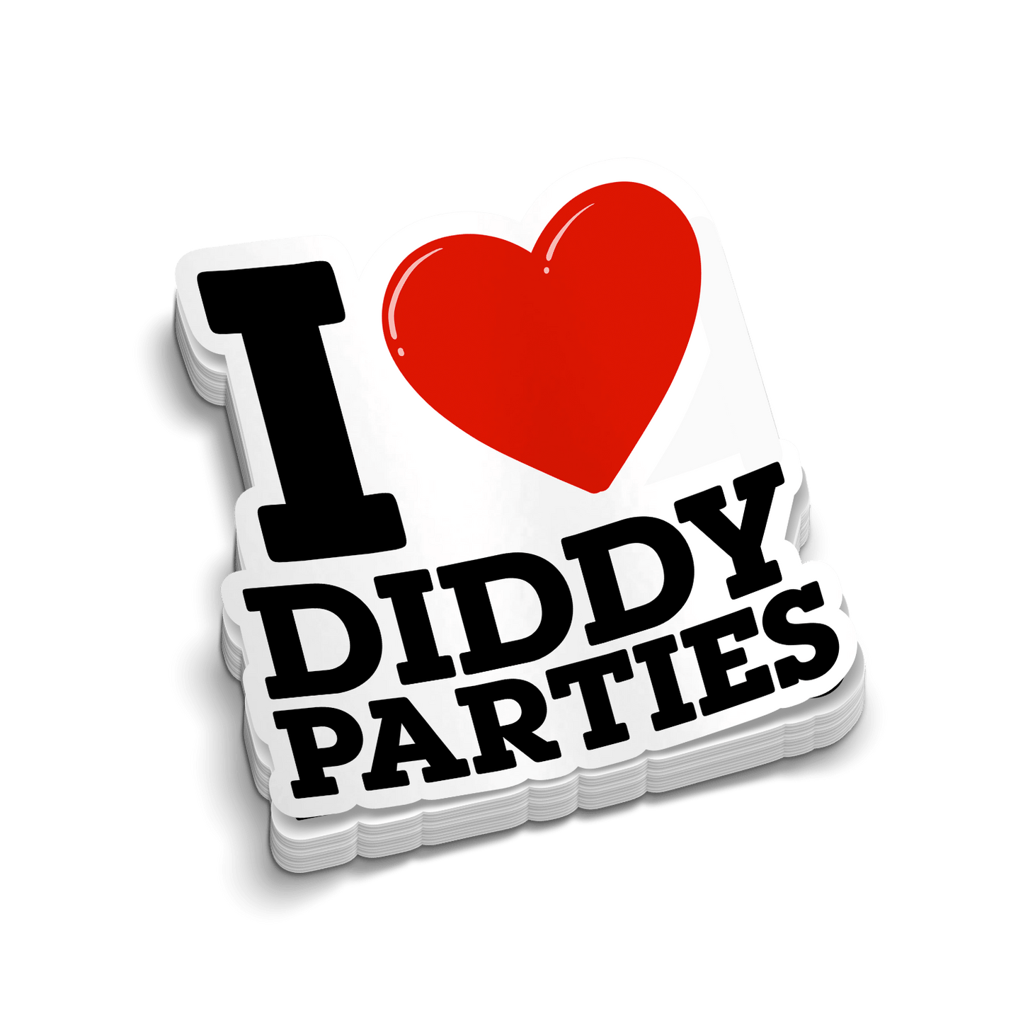 Diddy Party - Hard Hat Decal