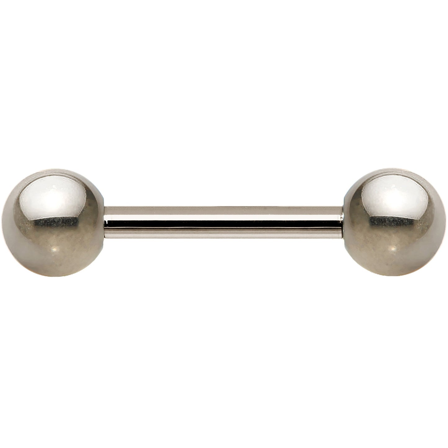 14G Grade 23 Solid Titanium Barbell 1/2 5mm