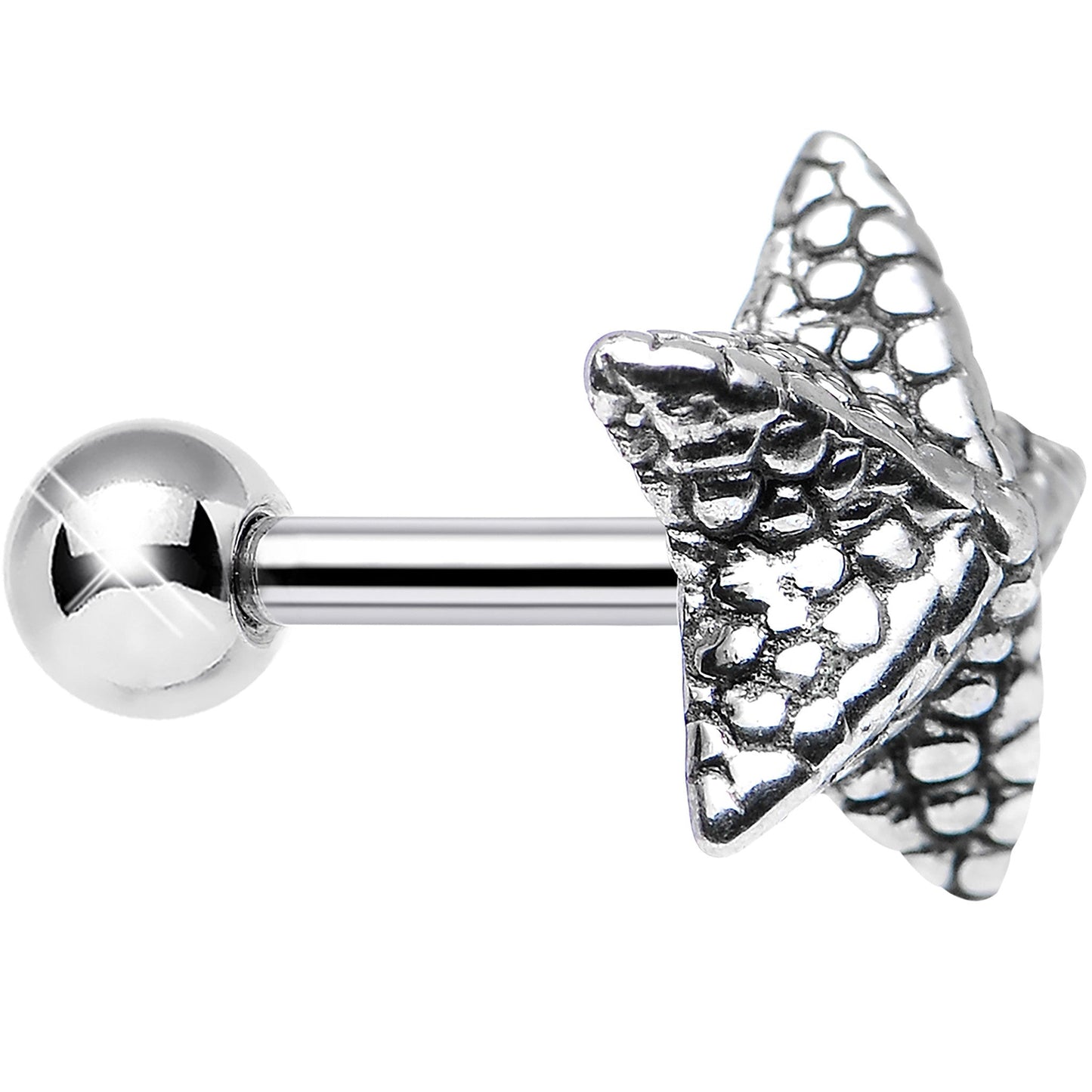 925 Sterling Silver Oceanic Starfish Tragus Cartilage Earring