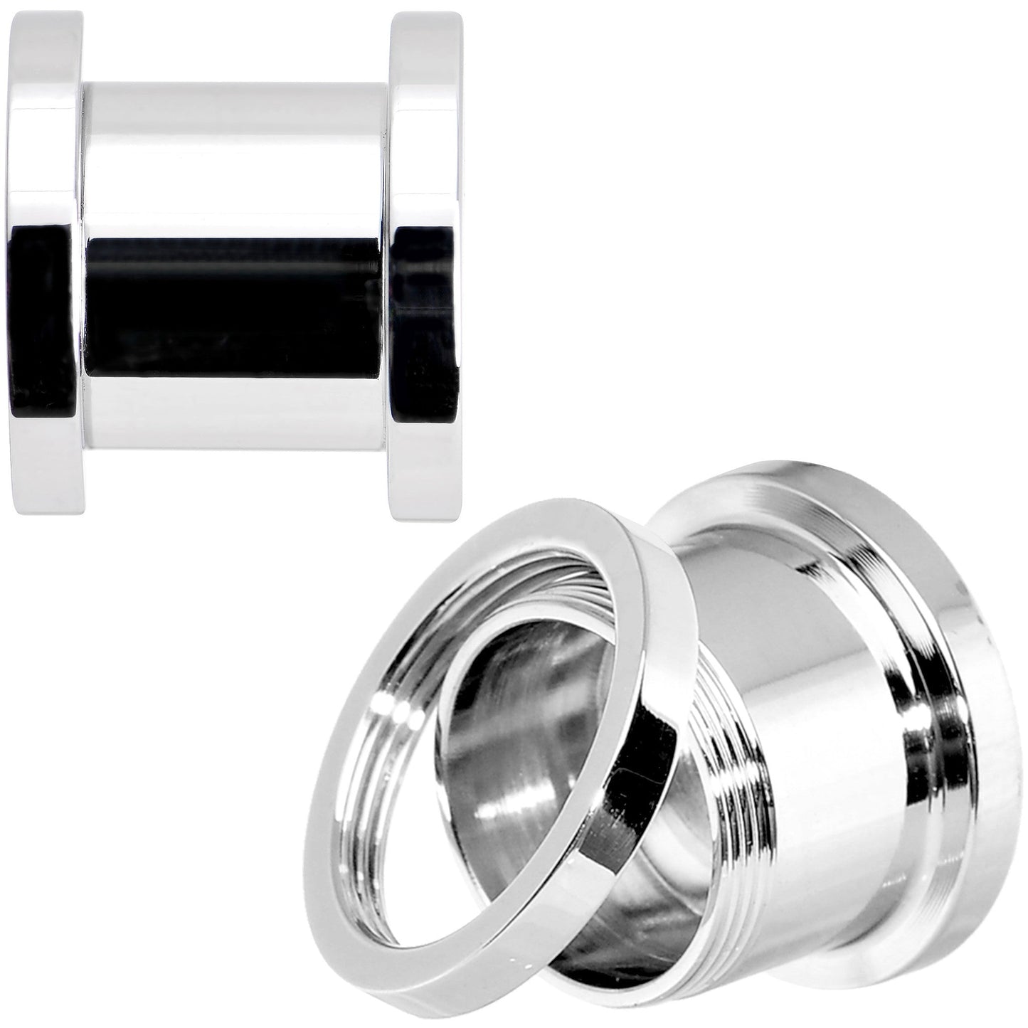 00G Stainless Steel Licensed Green Lantern Screw Fit Plug Set