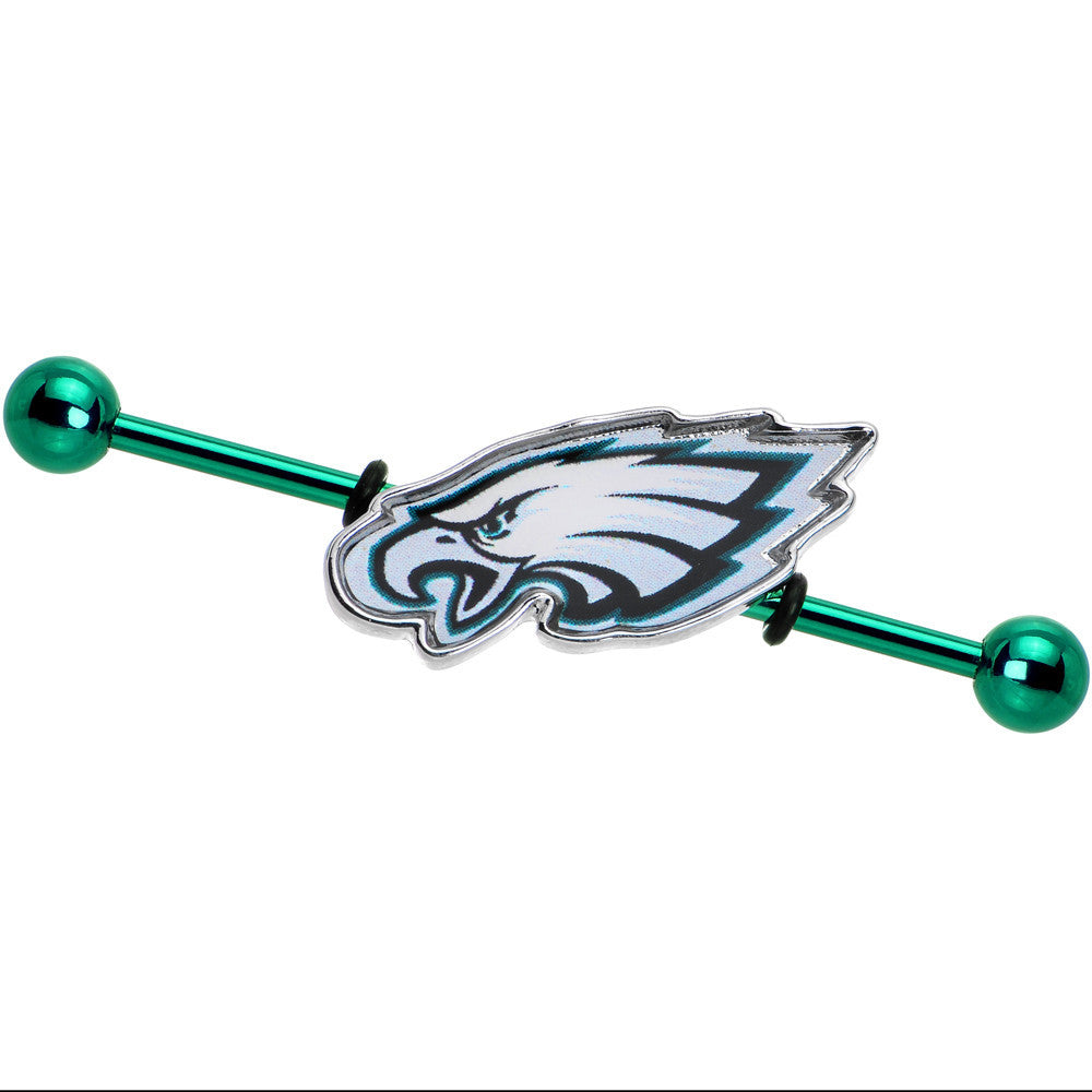 Officially Licensed NFL Philadelphia Eagles Industrial Barbell