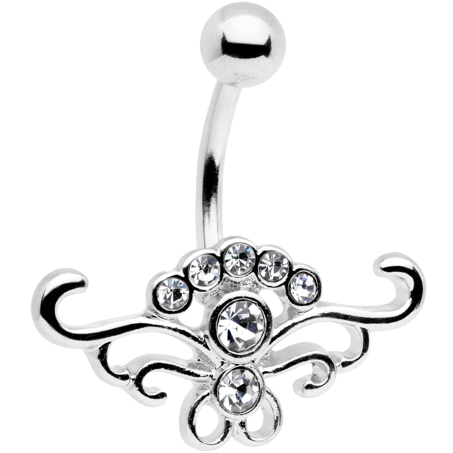 Clear Gem Summer Breeze Belly Ring