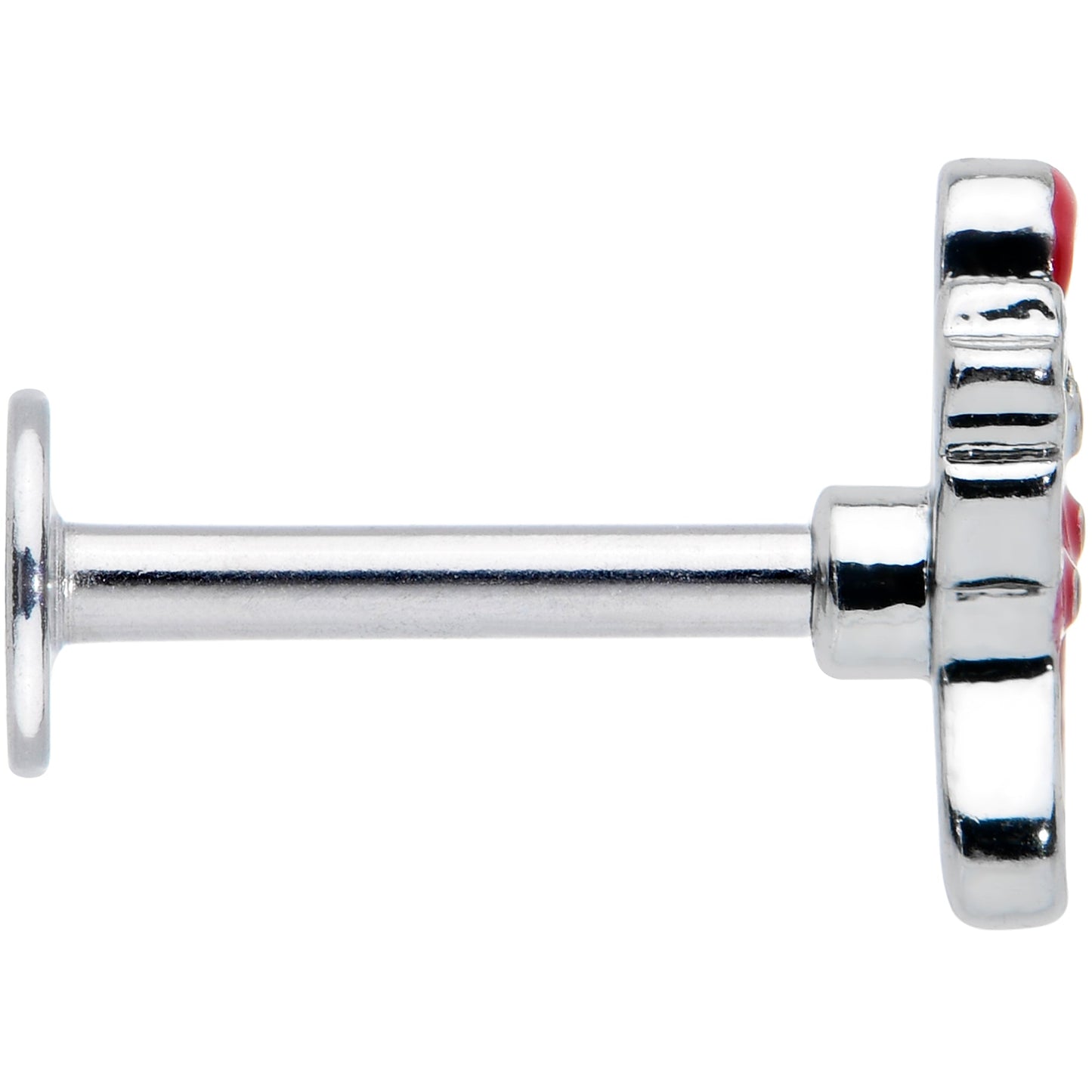 16G 5/16 Happy Christmas Stocking Red Green Labret Monroe Tragus