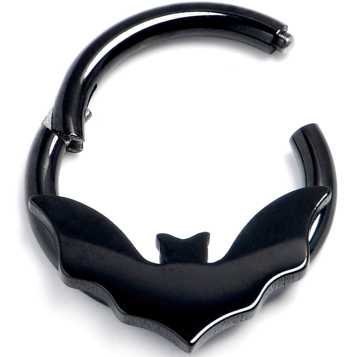 16G 5/16 Black Bat Precision Hinged Segment Ring