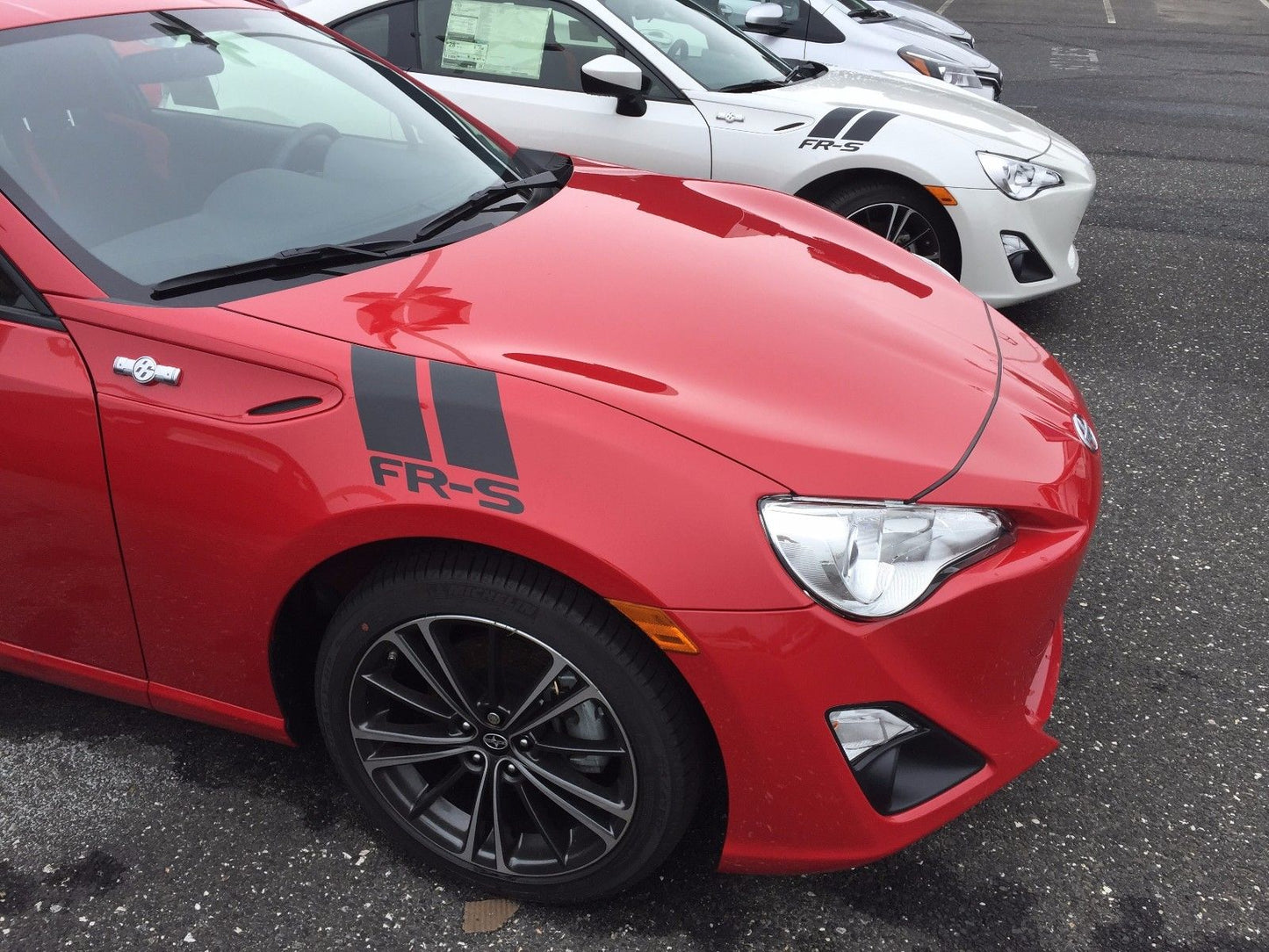 Fender Decal Stripes and FR-S for 2015 Toyota Scion