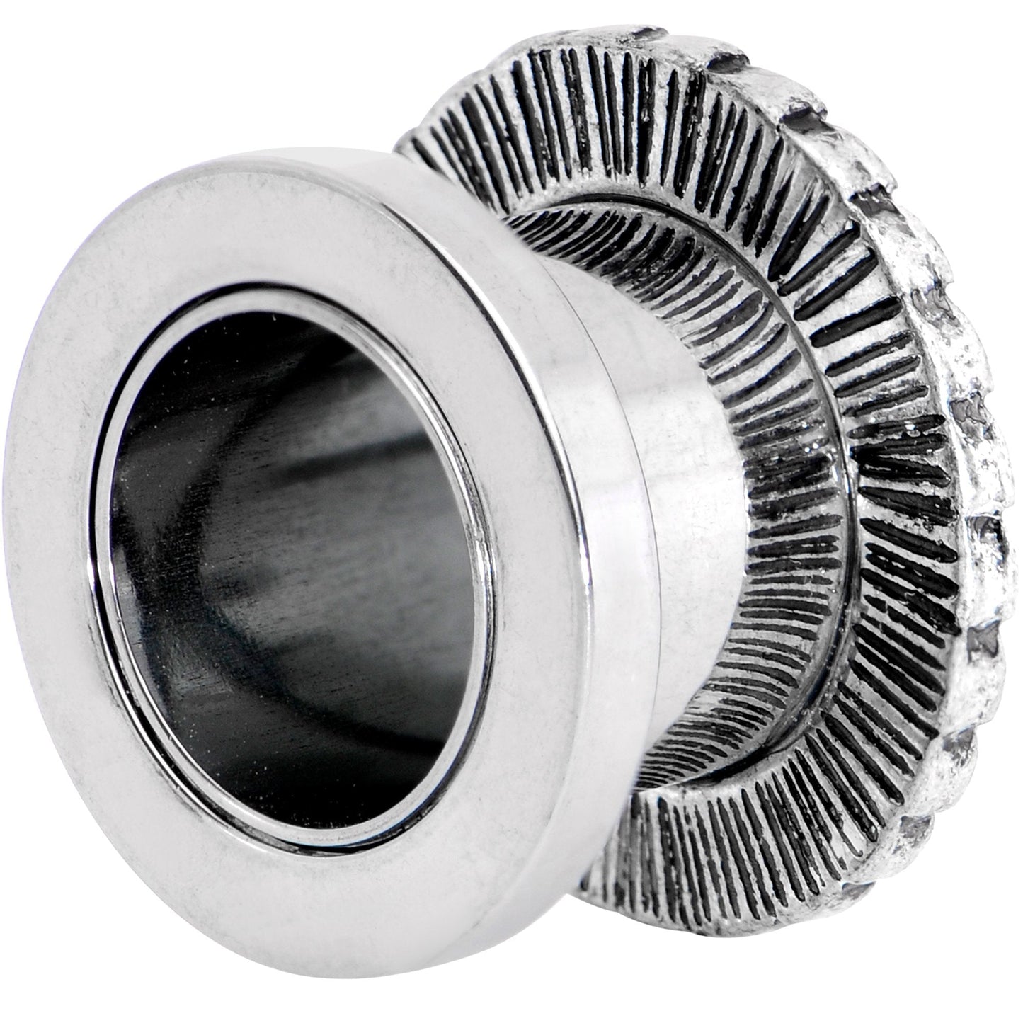 00G Aqua Gem Iridescent Blue Mermaid Scale Screw Fit Plug Set