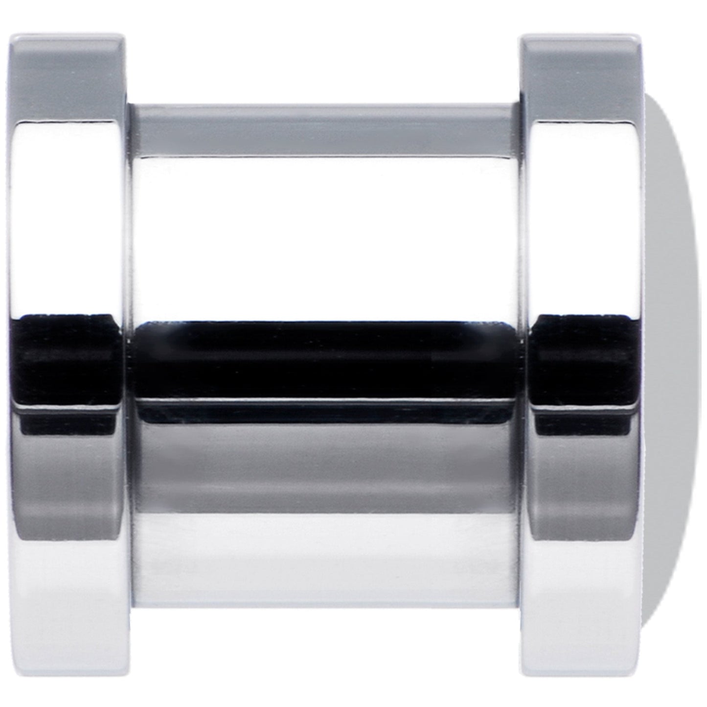 Black White Leopard Eyes Steel Screw Fit Plug Set 2G