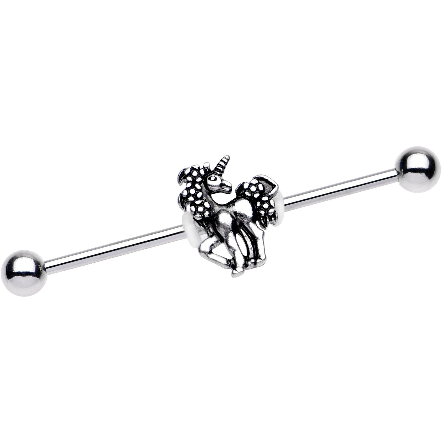 14G Magical Unicorn Industrial Barbell 38mm