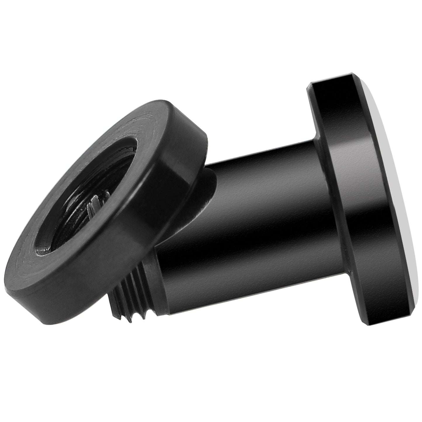 Pink Black Radiant Cross Black Anodized Screw Fit Plug Set 4G