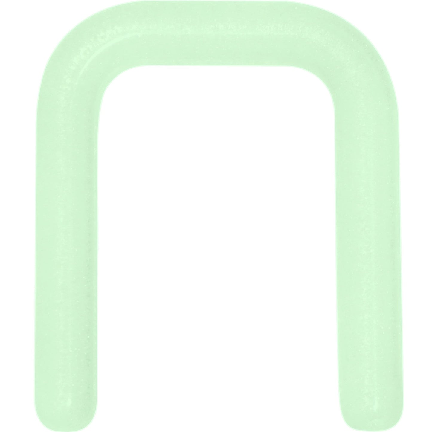 14G 5/16 Flexible Bioplast Glow Square Septum Retainer