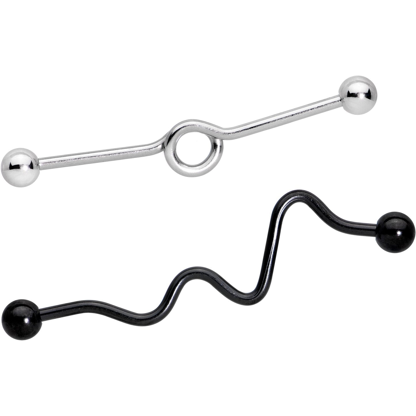 14G Wacky Shape Industrial Project Bar Set of 5 40mm