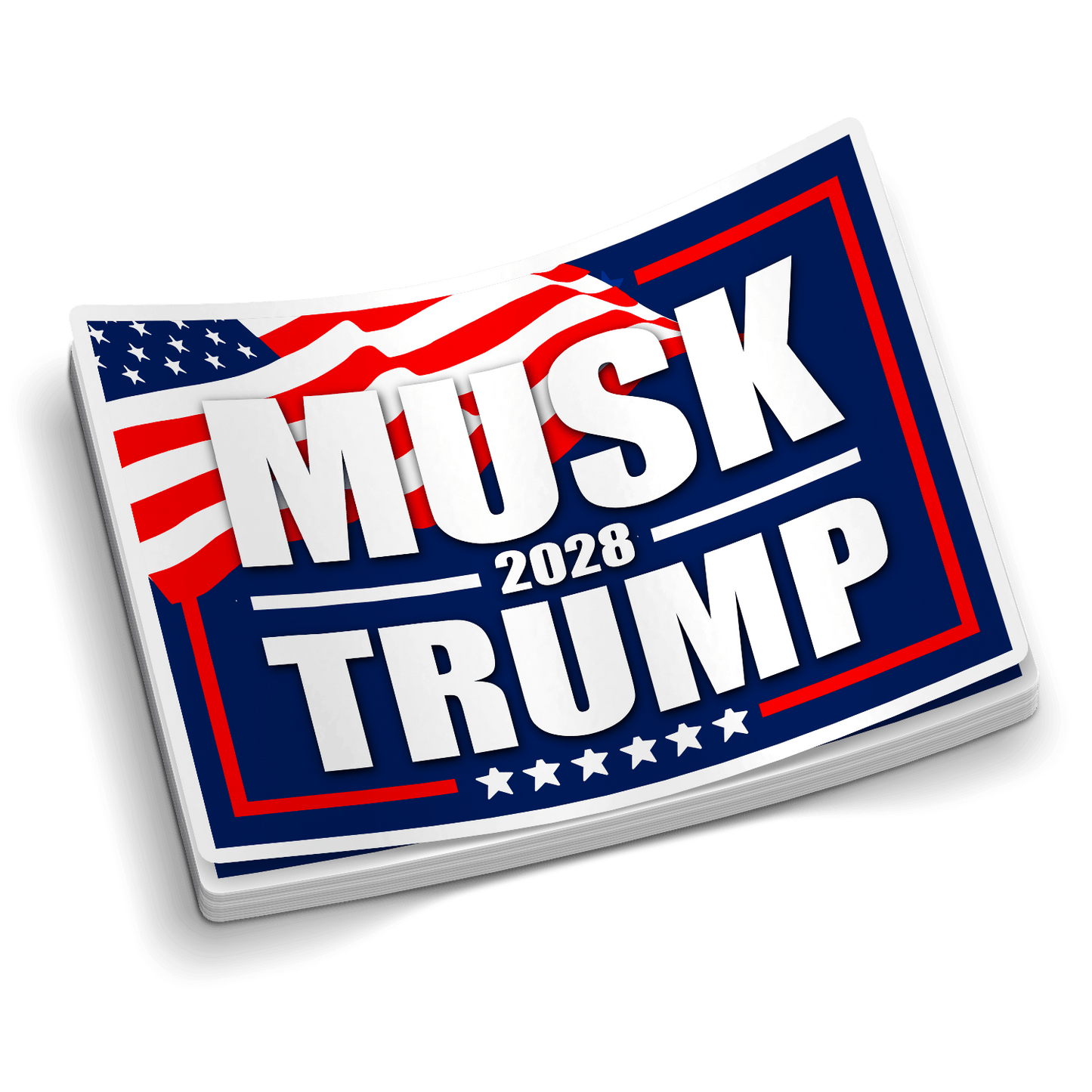 Musk 2028 - Hard Hat Decal