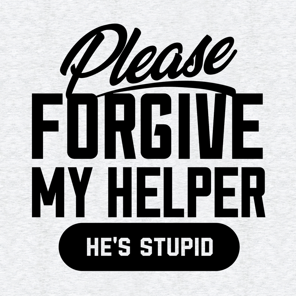 My Helper - Safety Yellow T-Shirt