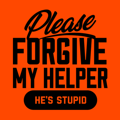 My Helper - Long Sleeve Hi-Vis T-Shirt