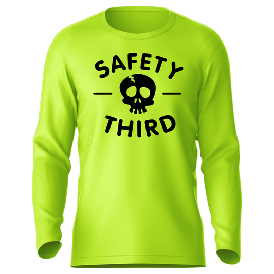 Safety Third - Hi-Visibility UPF 50 Long Sleeve Sun Shirt