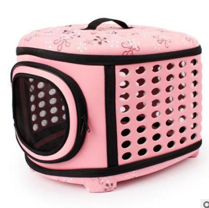 Foldable Pet Dog Cat Puppy Handbag Carrier Cage - Jaico Online Shop