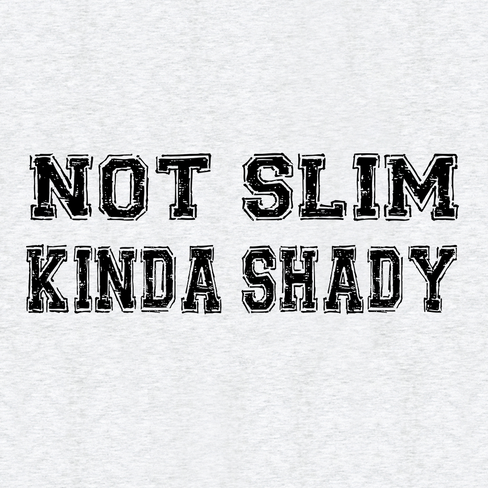 Slim Shady - Safety Yellow T-Shirt