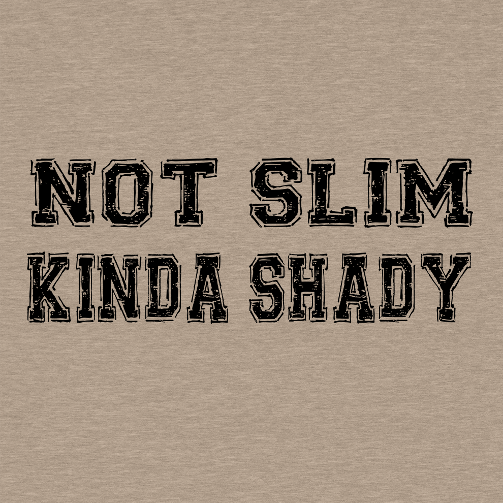 Slim Shady - Safety Yellow T-Shirt