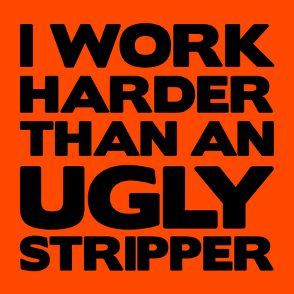 Work Harder - Safety Yellow T-Shirt