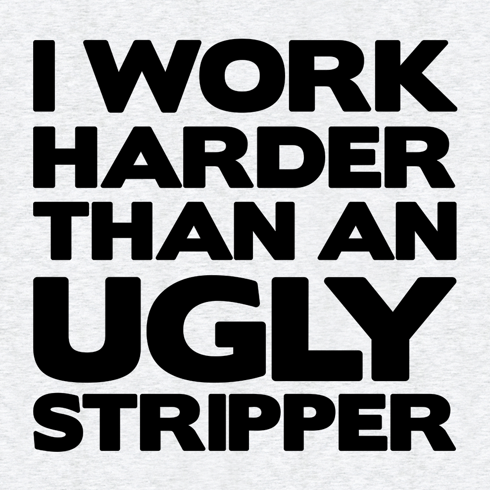 Work Harder - Safety Yellow T-Shirt