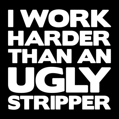 Work Harder - Safety Yellow T-Shirt