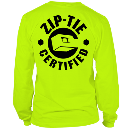 Zip Tie - Long Sleeve Hi-Vis T-Shirt