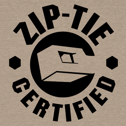 Zip Tie - Safety Yellow T-Shirt