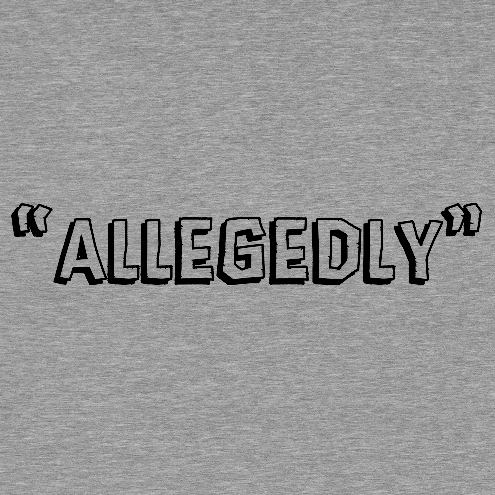 Allegedly - Long Sleeve Safety Yellow Hi-Vis