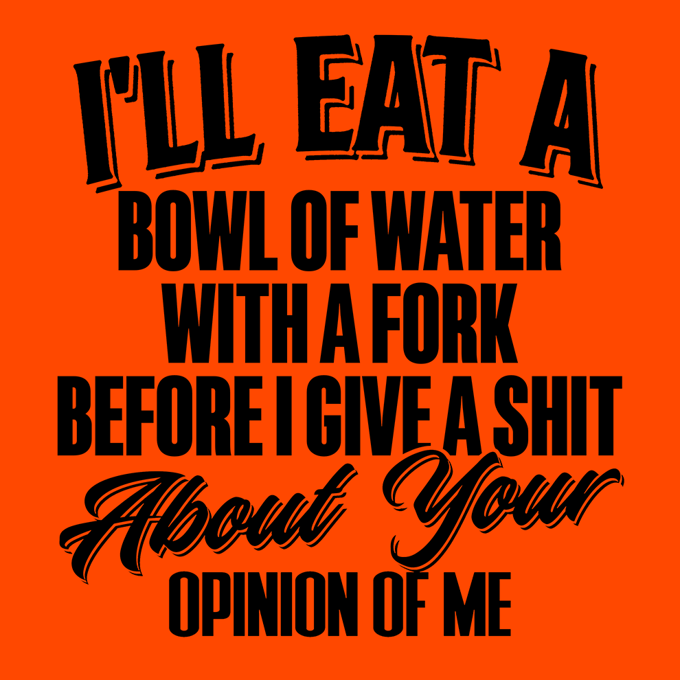 Opinion Of Me - Safety Hi-Vis T-Shirt