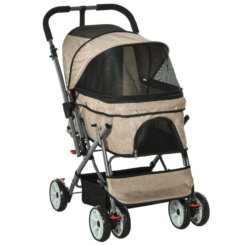 Pet Foldable Travel Carriage Stroller with Reversible Handle - Jaico Online Shop