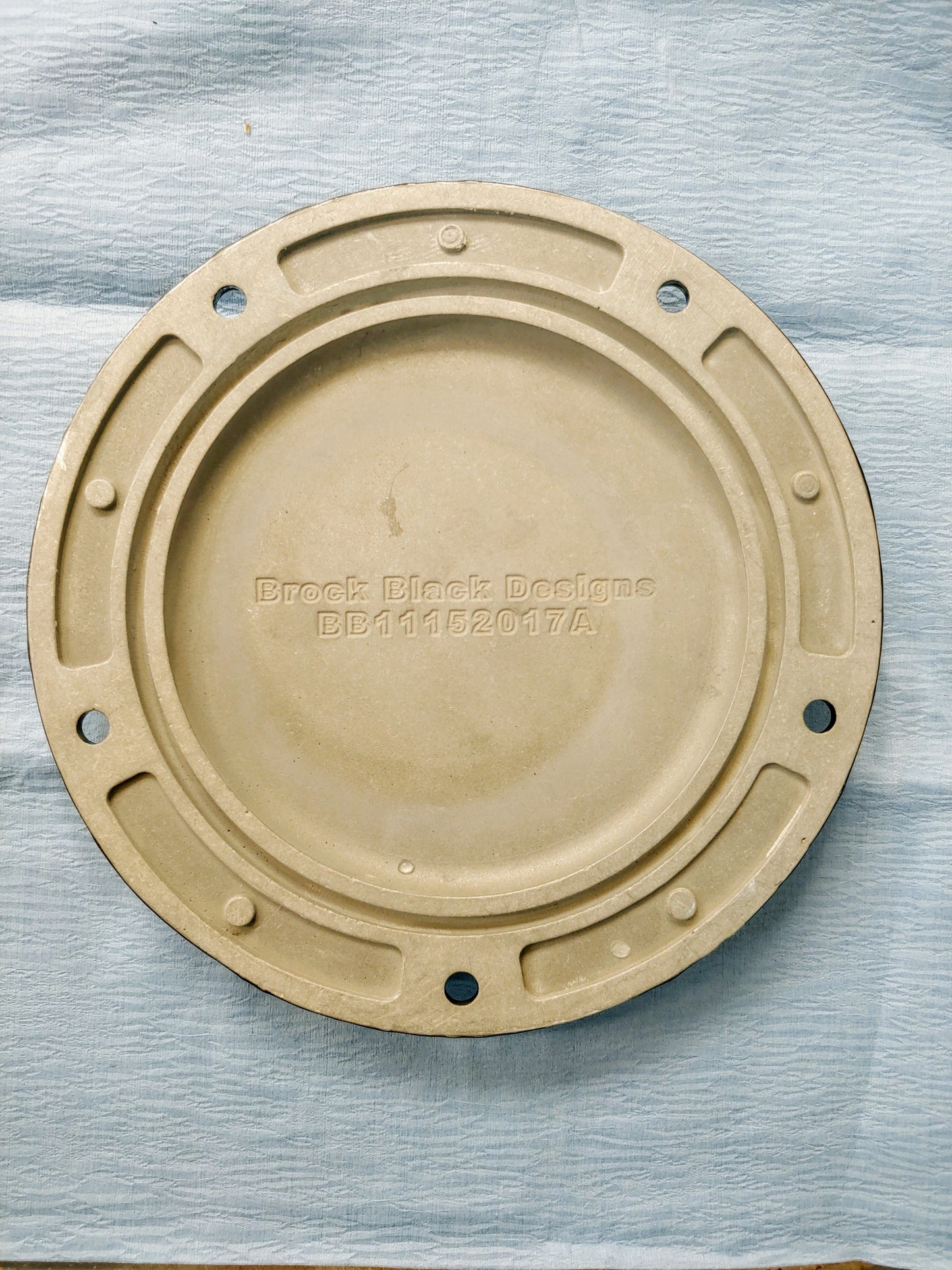 3D Skull Harley derby and points cover