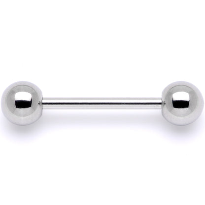 14G Stainless Steel Barbell Tongue Ring 5/8 6mm