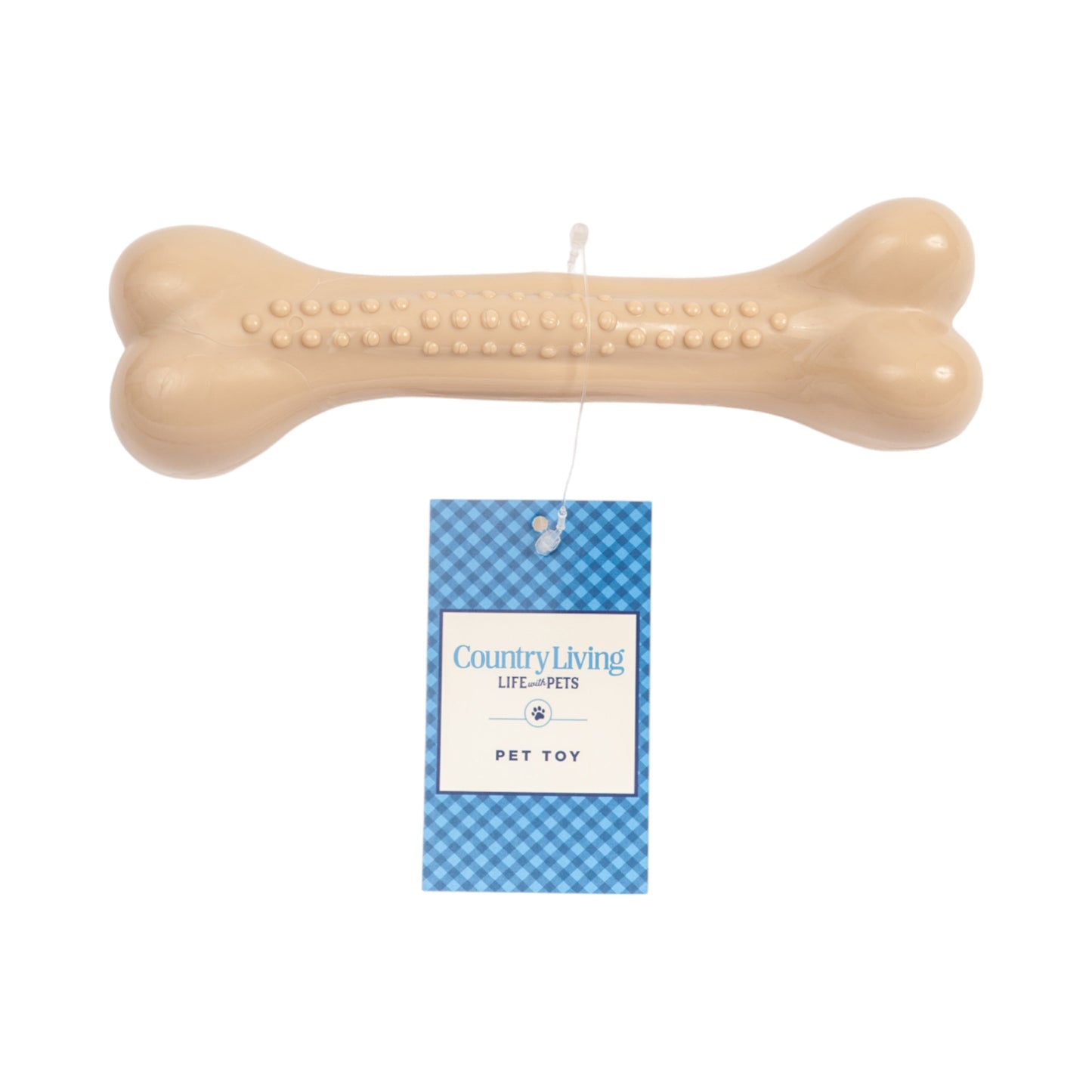 Country Living Nylon Chew Bone Toy for Dogs (Chicken-Flavored), Ideal for Heavy Chewers