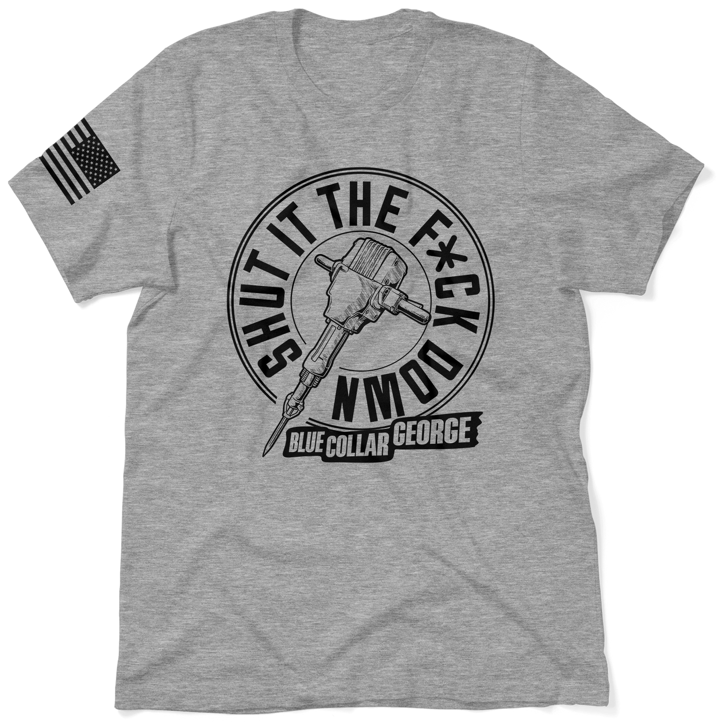 Blue Collar George Shut It - Safety T-Shirt