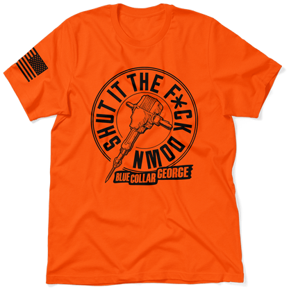 Blue Collar George Shut It - Safety T-Shirt