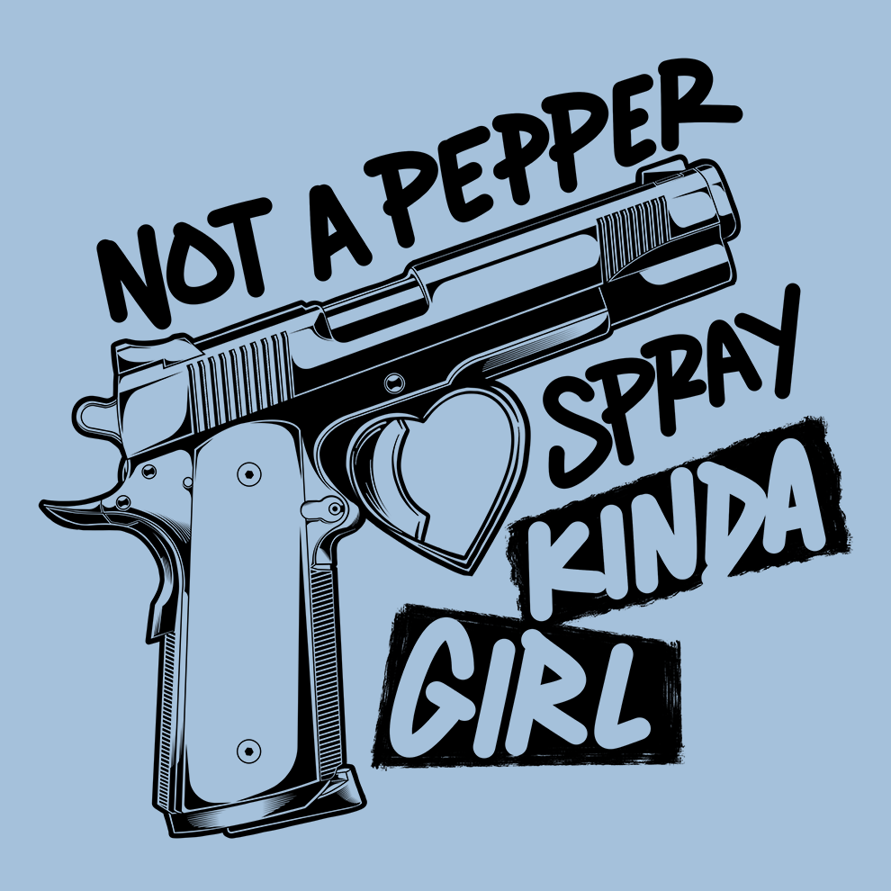 Pepper Spray Kind Of Girl - Hi Vis T-Shirt