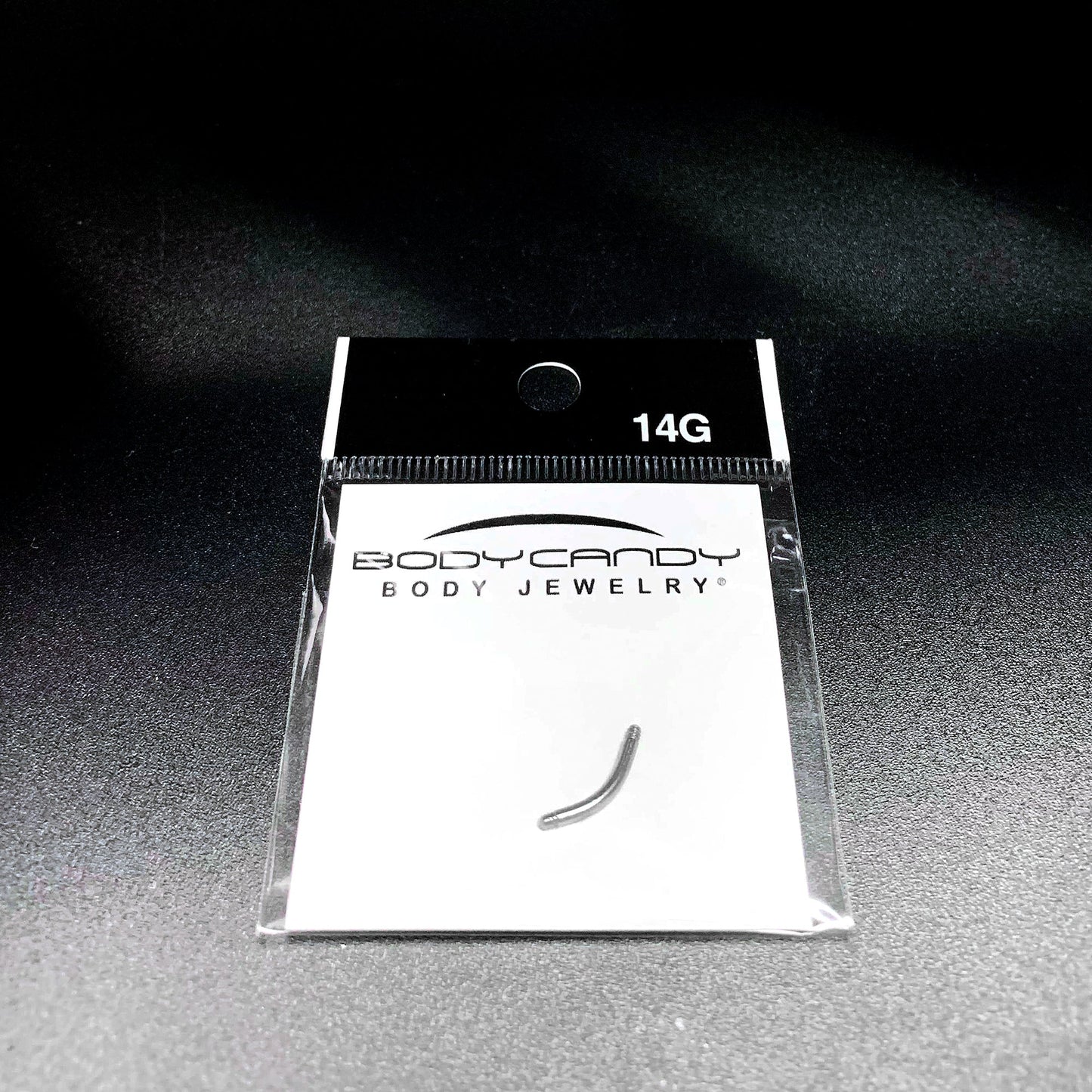 14G 316l Stainless Steel Replacement Curved Barbell 3/8