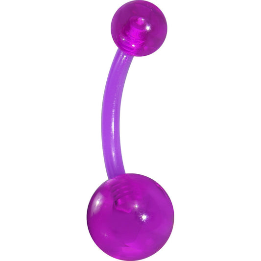 Bioplast Magenta Magic Belly Ring
