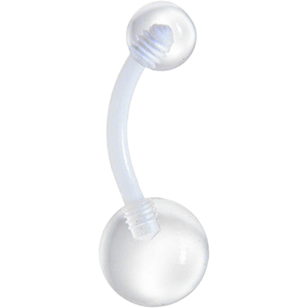 Bioplast Cool Clear Belly Ring